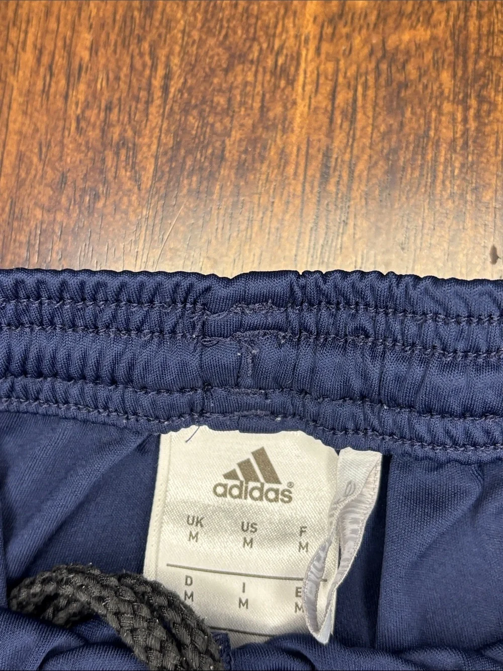 adidas men’s Navy Blue Athletic Training Shorts